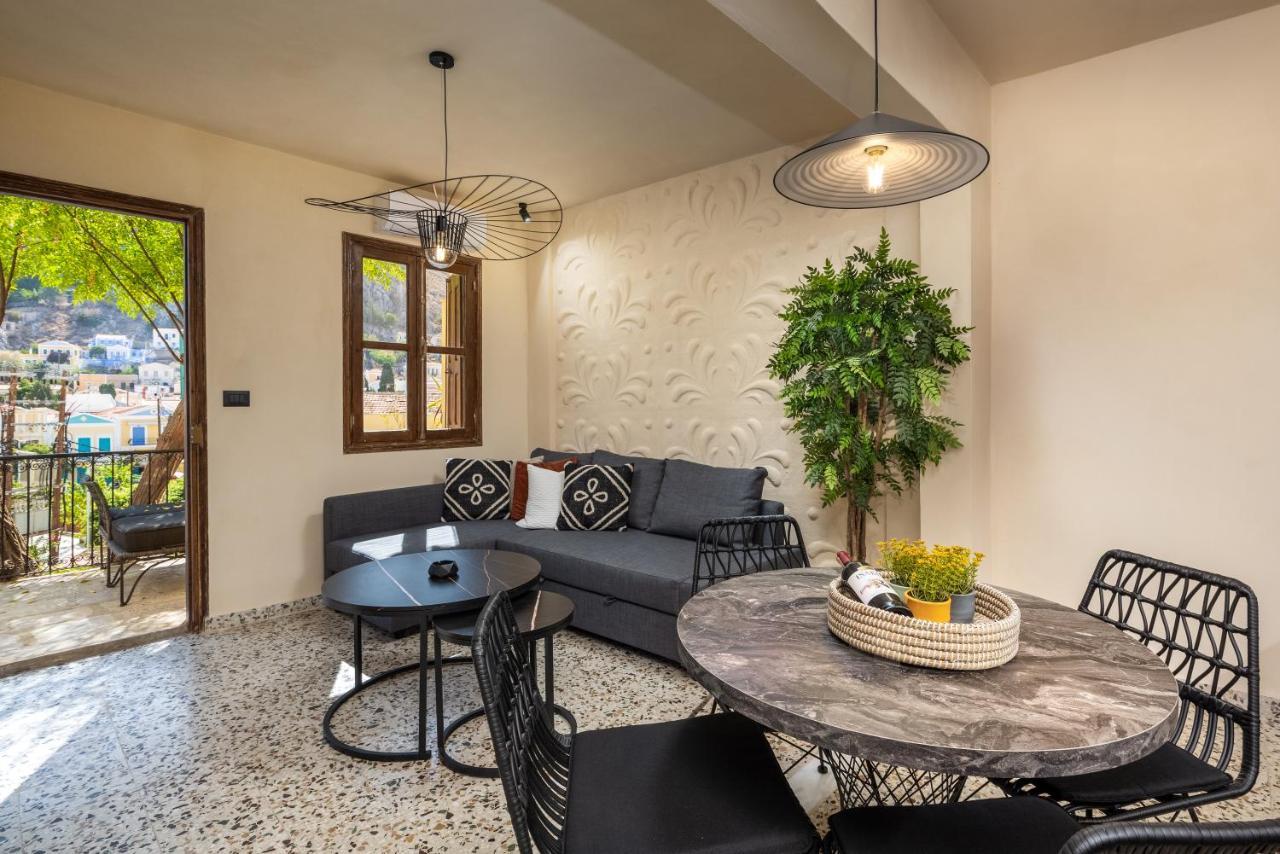 Townhall Apartment Symi Exterior foto